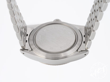 Tudor Prince Day-Date Silver Linen Dial SS Auto Watch 76214