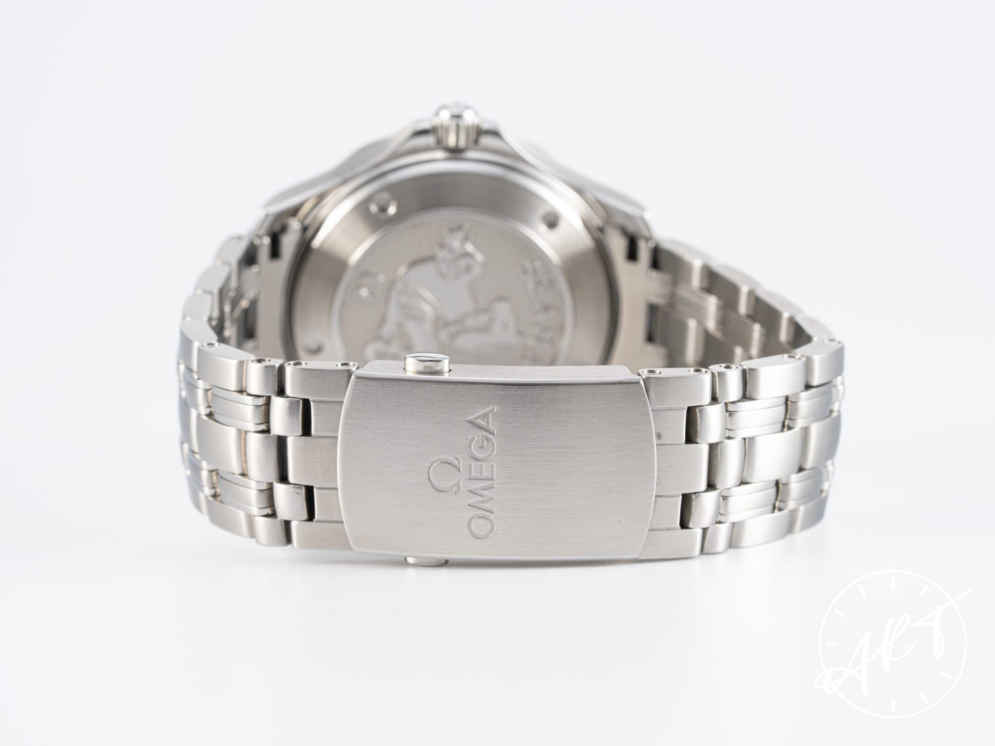Omega Seamaster Diver 300M Co-Axial Blue Dial Stainless Steel Automatic Watch