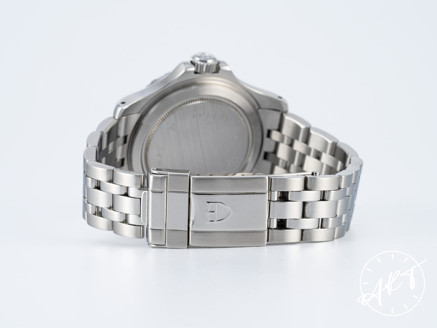 Tudor Prince Date Hydronaut Black Dial SS Auto Diver Watch 89190P w/ B&P