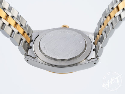 Tudor Prince Date Silver MOP Dial Two-Tone 18K Gold & SS Auto Watch 74033