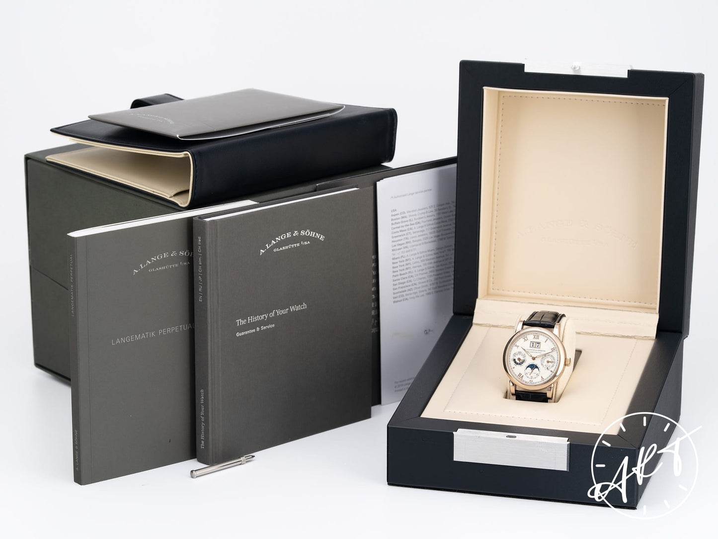 A. Lange & Söhne Saxonia Langematik Perpetual 18K Honey Gold 50 Pcs Ltd Watch 310.050