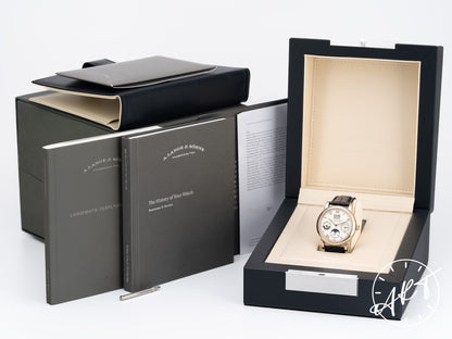A. Lange & Söhne Saxonia Langematik Perpetual 18K Honey Gold 50 Pcs Ltd Watch 310.050
