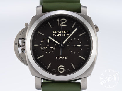 Panerai PAM 345 Luminor 1950 Left-Handed Monopulsante Titanium 150 Pcs Ltd Watch PAM00345 BP