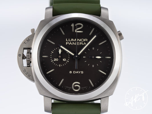 Panerai PAM 345 Luminor 1950 Left-Handed Monopulsante Titanium 150 Pcs Ltd Watch PAM00345 BP