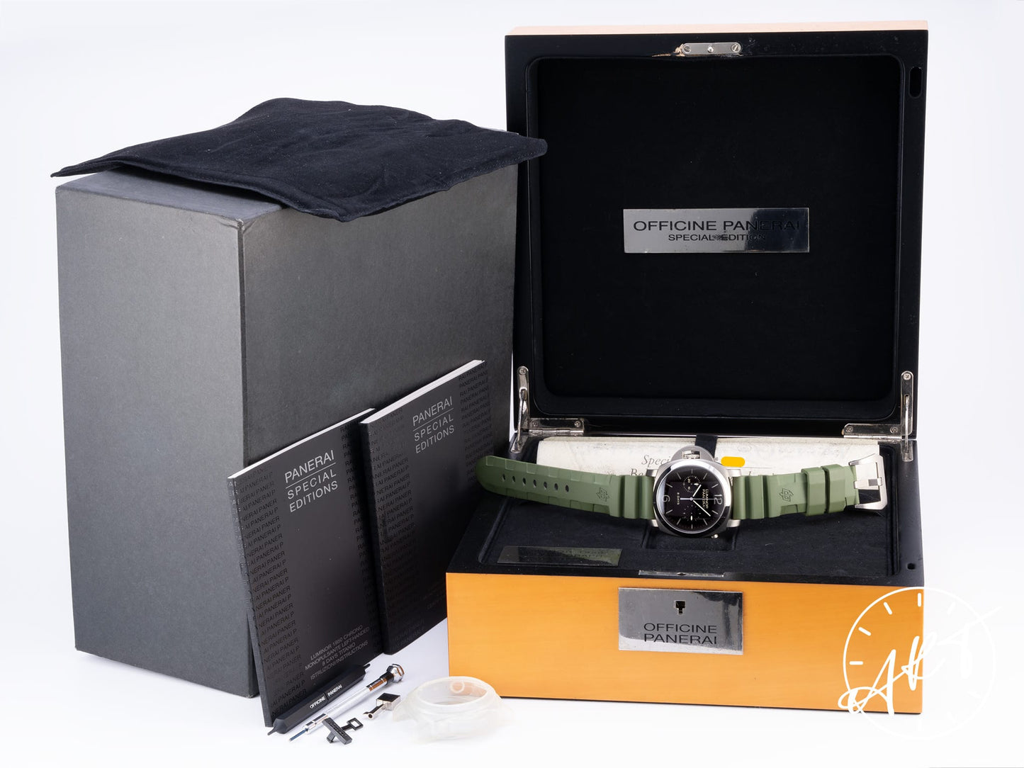 Panerai PAM 345 Luminor 1950 Left-Handed Monopulsante Titanium 150 Pcs Ltd Watch PAM00345 BP