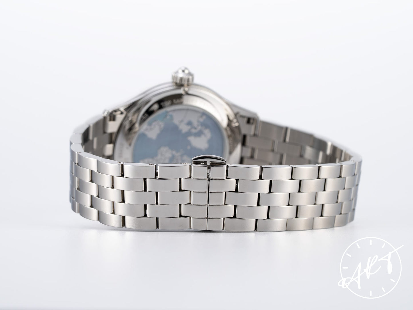 NEW DOXA GrandeMetre Blue Planet Aventurine Dial 18K RG & SS 800 Pcs Ltd Watch D198RBB BP