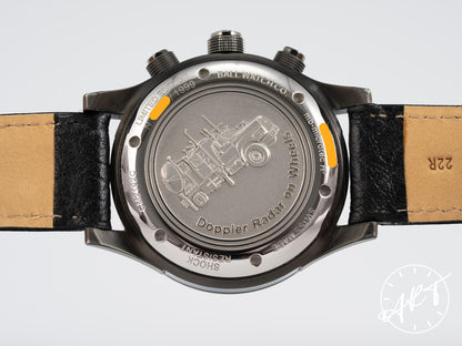 Ball Fireman Day-Date Chronograph Black PVD-Coated SS Auto Watch CM2192C