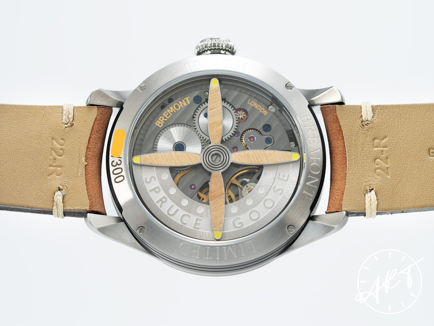Bremont Hercules GMT Black Dial SS Auto Ltd Ed Pilot Watch H-4/SS w/ B&P