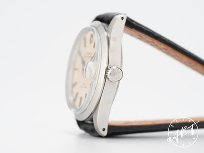 Vintage Tudor Princess Oysterdate Silver Dial SS Auto Watch 9052/0 w/ Paper