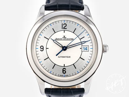 Jaeger-LeCoultre Master Control Silver Sector Dial SS Auto Watch Q1548530 w/ B&P
