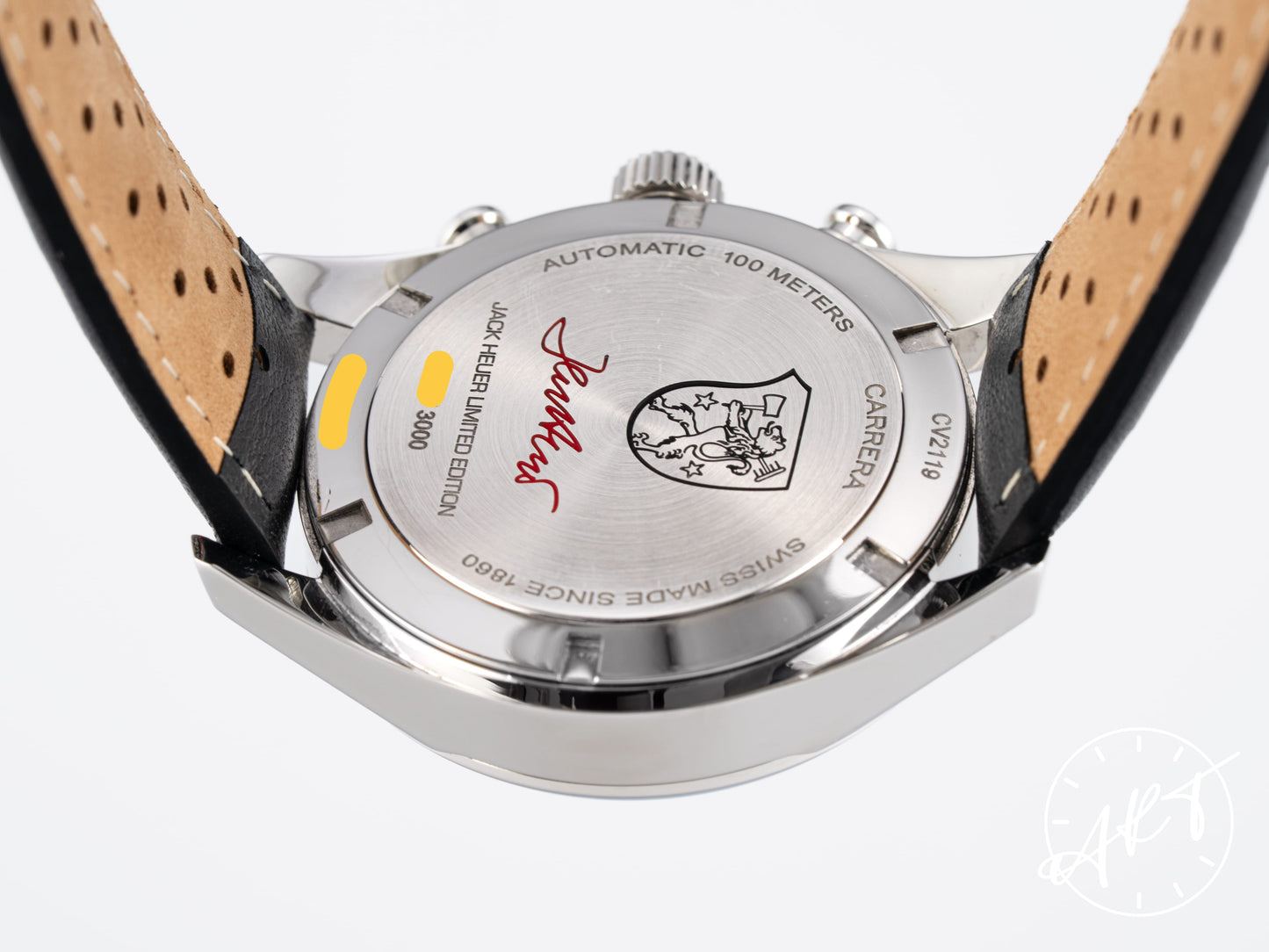 TAG Heuer Carrera Chrono Panda Dial SS Jack Heuer 80th Anniv Ltd Watch CV2119 BP