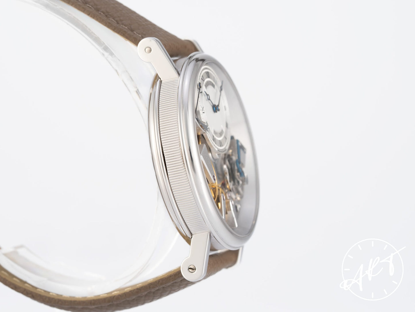 Breguet Tradition Power Reserve Silver Dial 18K WG Manual Watch 7057BB w/ B&P