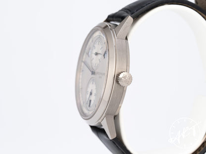 Patek Philippe Complications Annual Calendar Silver Regulator Dial 18K WG Watch 5235G-001 BP