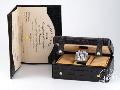 Franck Muller Infinity Reka MOP Dial SS Quartz Watch 3740 QZ R AL w/ B&P