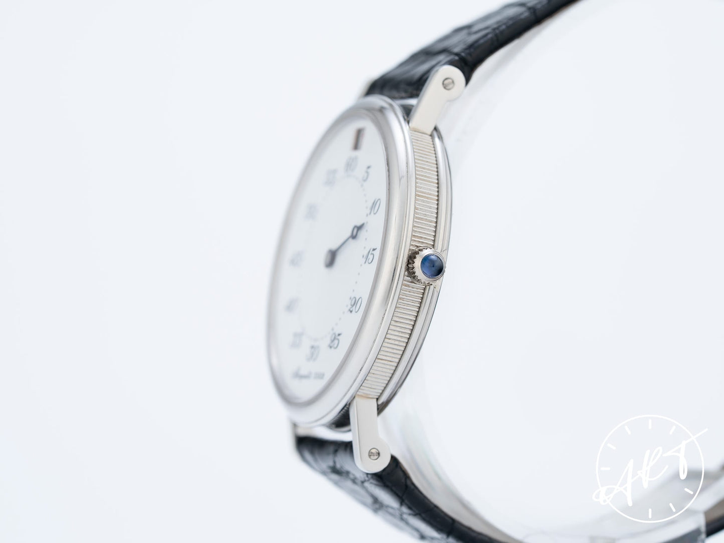 Breguet Classique Jumping Hour Enamel Dial “Heures Sautantes” Platinum Watch 3420PT BP