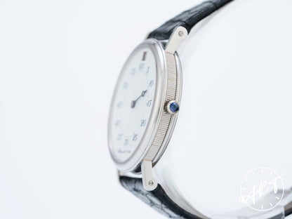 Breguet Classique Jumping Hour Enamel Dial “Heures Sautantes” Platinum Watch 3420PT BP