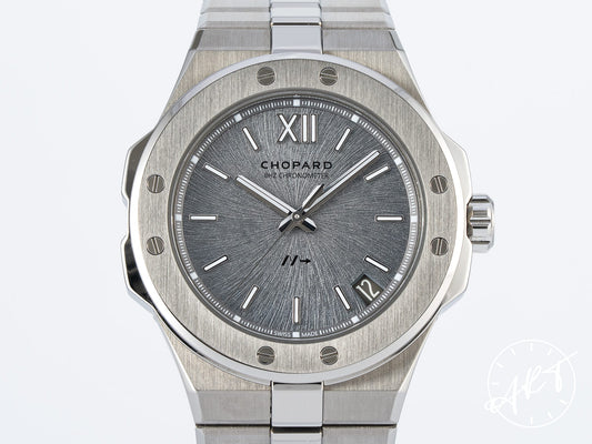 Chopard Alpine Eagle Cadence 8HF Grey Dial Titanium 250 Pcs Ltd Watch 298600-3005 BP