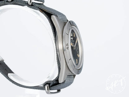 Vintage Wittnauer Skin Diver 4000 Black Dial Stainless Steel Automatic Watch