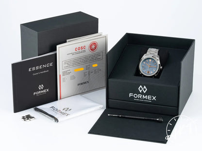 NEW Formex Essence 39 Mother of Sky MOP Dial SS Auto Watch 0333.1.6603 w/ B&P