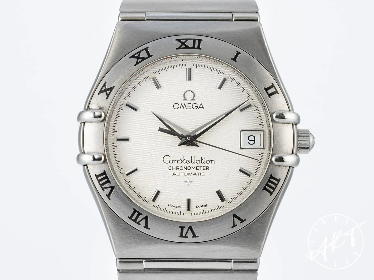Omega Constellation Silver Dial Stainless Steel Auto Watch 1502.30.00 w/ B&P