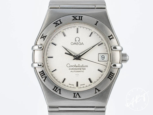 Omega Constellation Silver Dial Stainless Steel Auto Watch 1502.30.00 w/ B&P