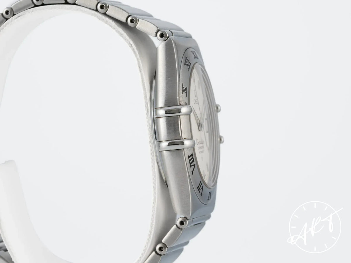 Omega Constellation Silver Dial Stainless Steel Auto Watch 1502.30.00 w/ B&P