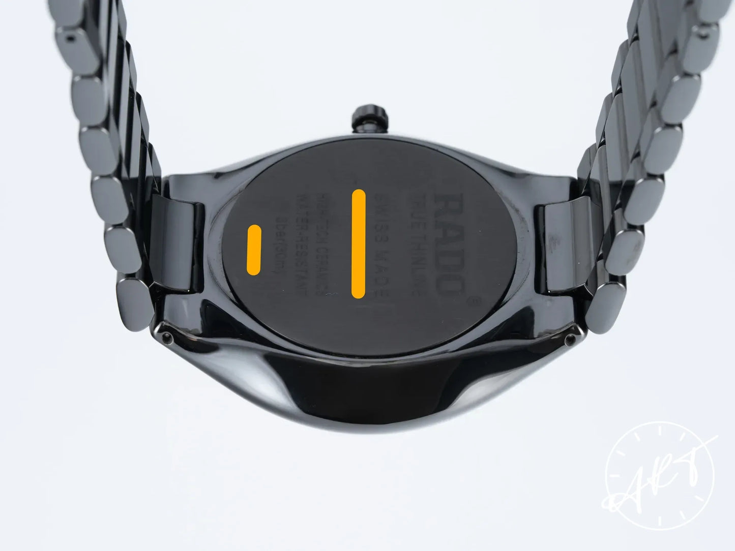 Rado True Thinline 40mm Black Dial Ceramic Automatic Watch R27969152 w/ B&P