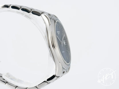 NEW Longines Flagship Blue Dial Stainless Steel Automatic Watch in FULL SET