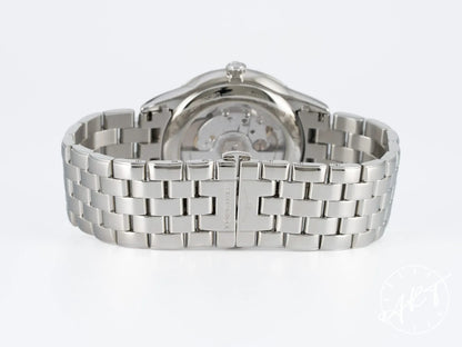 NEW Longines Flagship Blue Dial Stainless Steel Automatic Watch in FULL SET