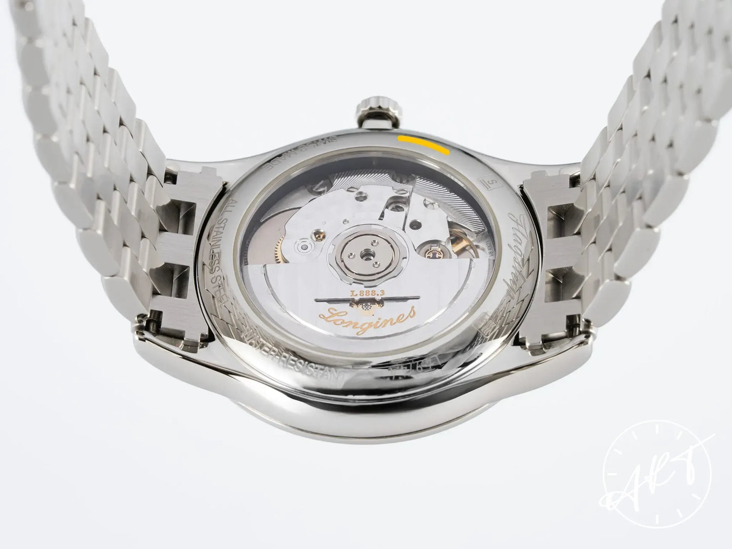 NEW Longines Flagship Blue Dial Stainless Steel Automatic Watch in FULL SET