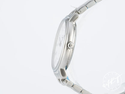 NEW Longines Presence White Dial Stainless Steel Automatic Watch in FULL SET