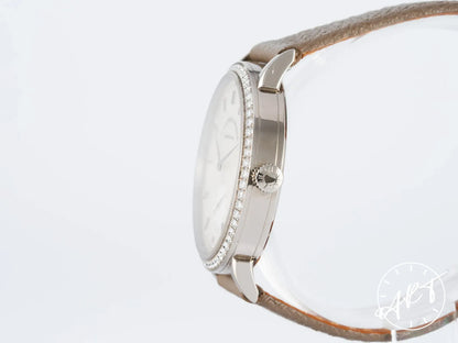 A. Lange & Söhne Saxonia Thin MOP Dial 18K WG Manual Watch 878.029 w/ B&P