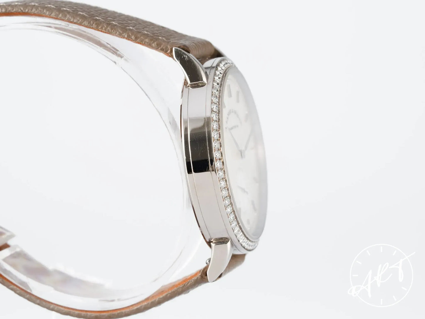 A. Lange & Söhne Saxonia Thin MOP Dial 18K WG Manual Watch 878.029 w/ B&P