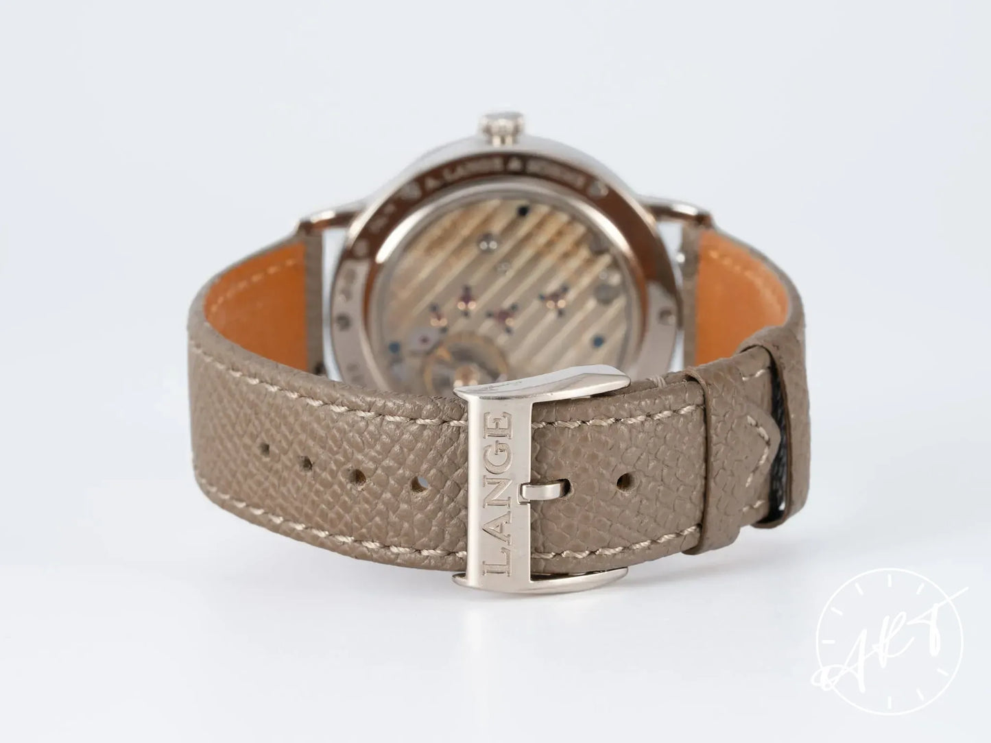 A. Lange & Söhne Saxonia Thin MOP Dial 18K WG Manual Watch 878.029 w/ B&P