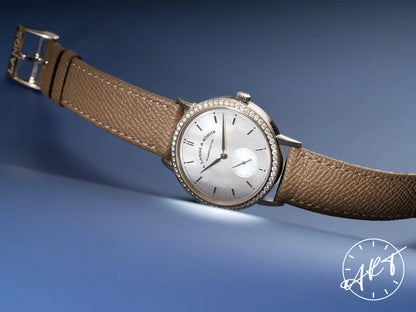 A. Lange & Söhne Saxonia Thin MOP Dial 18K WG Manual Watch 878.029 w/ B&P