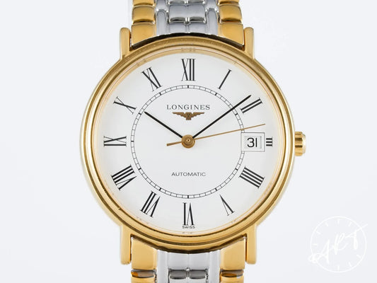 Longines Presence 35mm White Dial Stainless Steel Automatic Watch w/ B&P