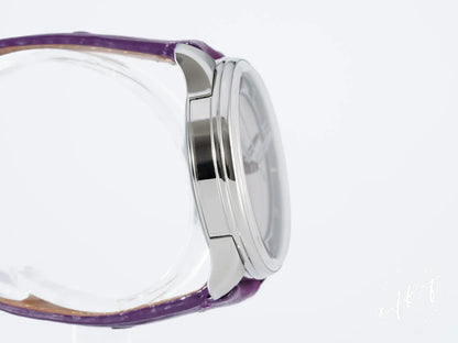 NEW Sartory Billard SB04 PIECE-UNIQUE Purple Dial SS Automatic Watch w/ B&P