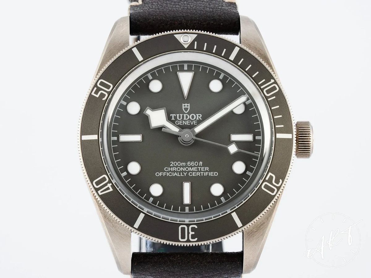 Tudor Black Bay Fifty-Eight 925 Grey Dial Sterling Silver Diver Watch 79010SG w/ Papers