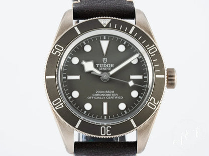 Tudor Black Bay Fifty-Eight 925 Grey Dial Sterling Silver Diver Watch 79010SG w/ Papers