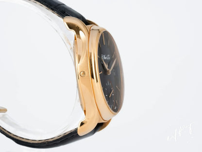 H. Moser & Cie. Endeavour Perpetual Calendar 1 Black Dial 18K RG Watch 341.501 BP