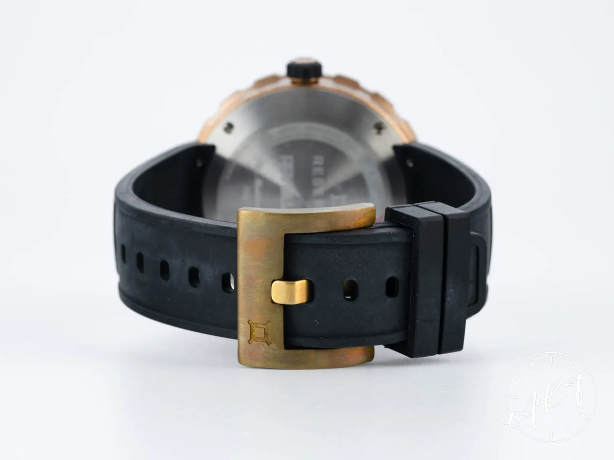 Reservoir Hydrosphere Bronze x Revolution Jump Hour Bronze Ltd Ed Auto Watch w/ B&P