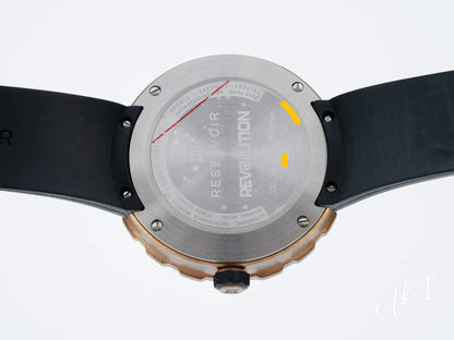 Reservoir Hydrosphere Bronze x Revolution Jump Hour Bronze Ltd Ed Auto Watch w/ B&P