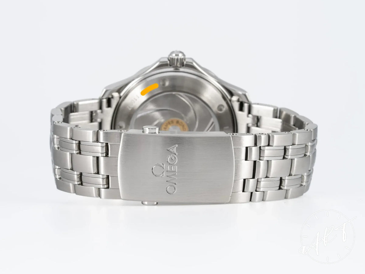 Omega Seamaster 300M Black Dial SS James Bond 50th Anniversary Diver Watch BP