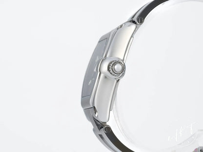 NEW Cartier Roadster Black Dial SS Auto Watch W62002V3 w/ Box & Manual