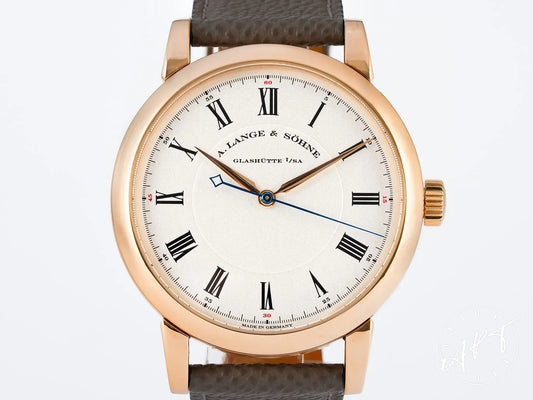 A. Lange & Söhne Richard Lange Silver Dial 18K RG Manual Watch 232.032 w/ B&P