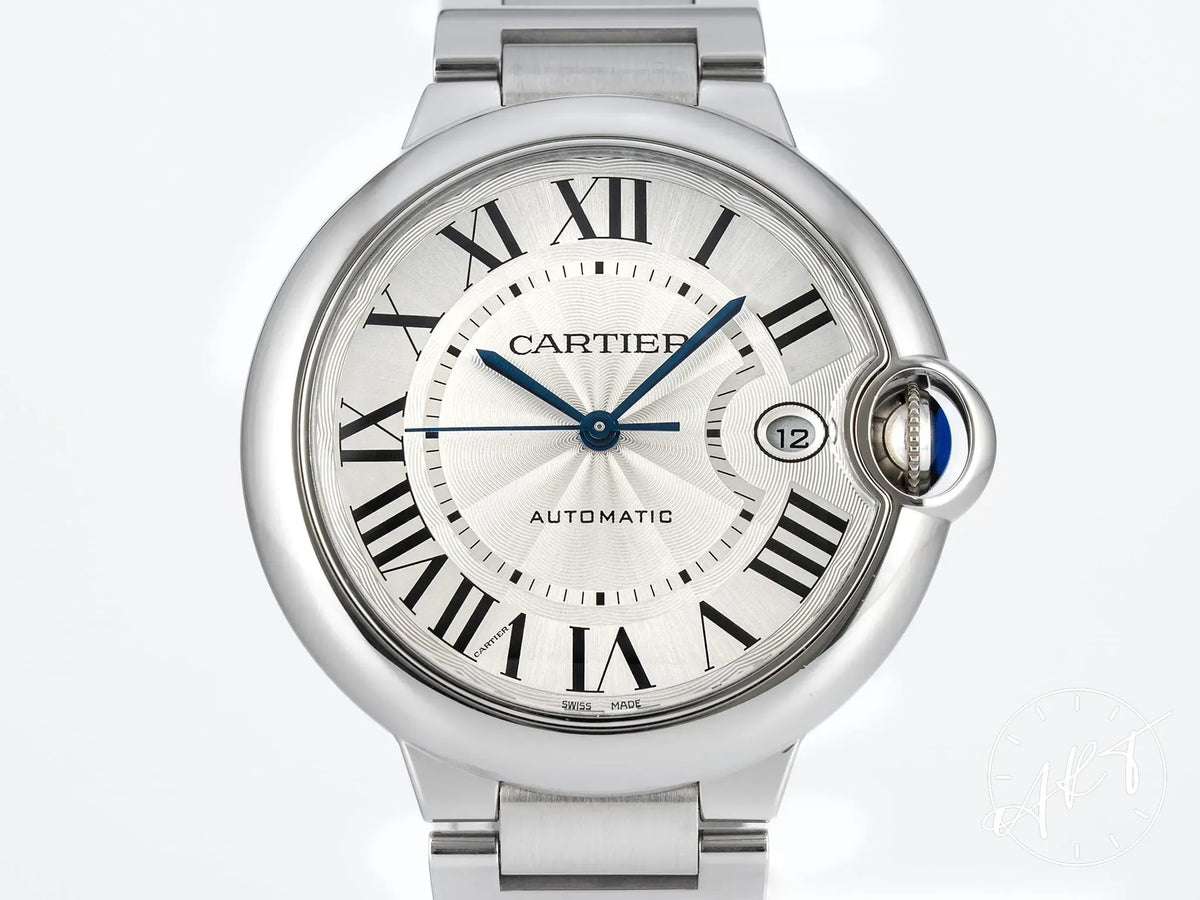 Cartier Ballon Bleu de Cartier Silver Dial SS Auto Watch WSBB0040 w/ B&P