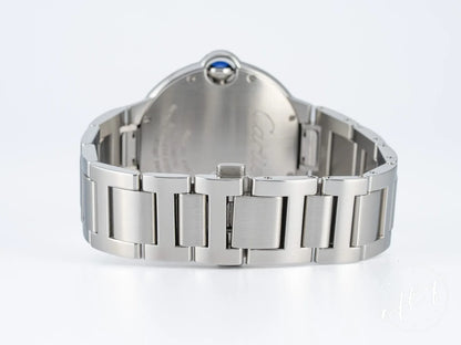Cartier Ballon Bleu de Cartier Silver Dial SS Auto Watch WSBB0040 w/ B&P