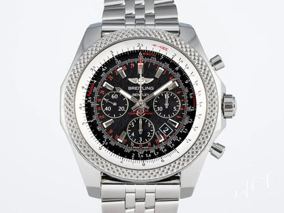 Breitling Bentley B06 Chrono Black Dial SS Auto Special Edition Watch w/ B&P