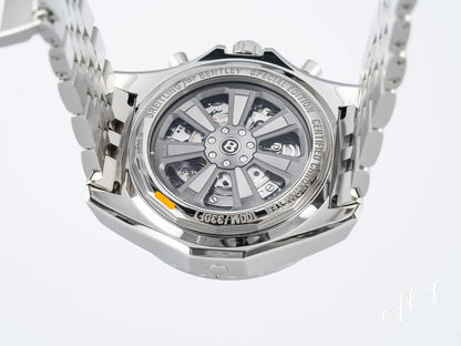Breitling Bentley B06 Chrono Black Dial SS Auto Special Edition Watch w/ B&P