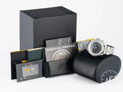 Breitling Bentley B06 Chrono Black Dial SS Auto Special Edition Watch w/ B&P